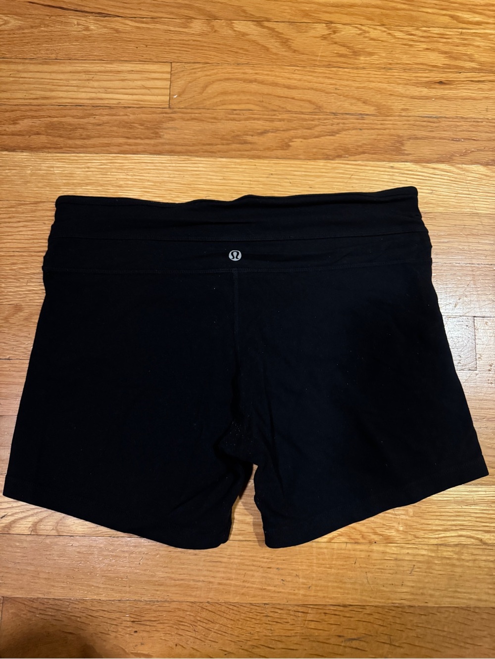 lululemon athletica Black Shorts with Logo